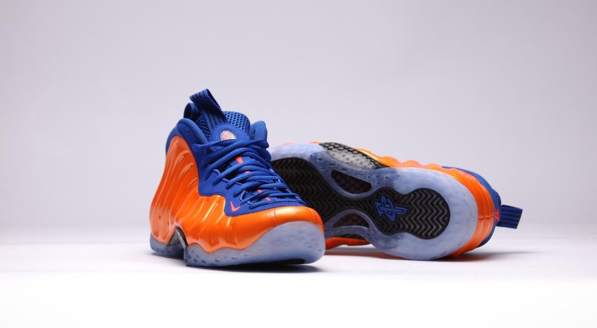 Nike air foamposite knicks best sale